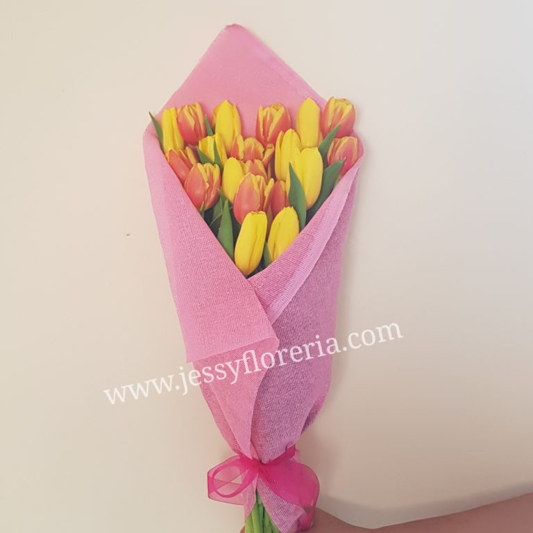 Ramo de 20 tulipanes - Envío GRATIS mismo día 2-4 Hrs