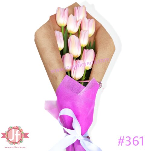 361 Bouquet de tulipanes