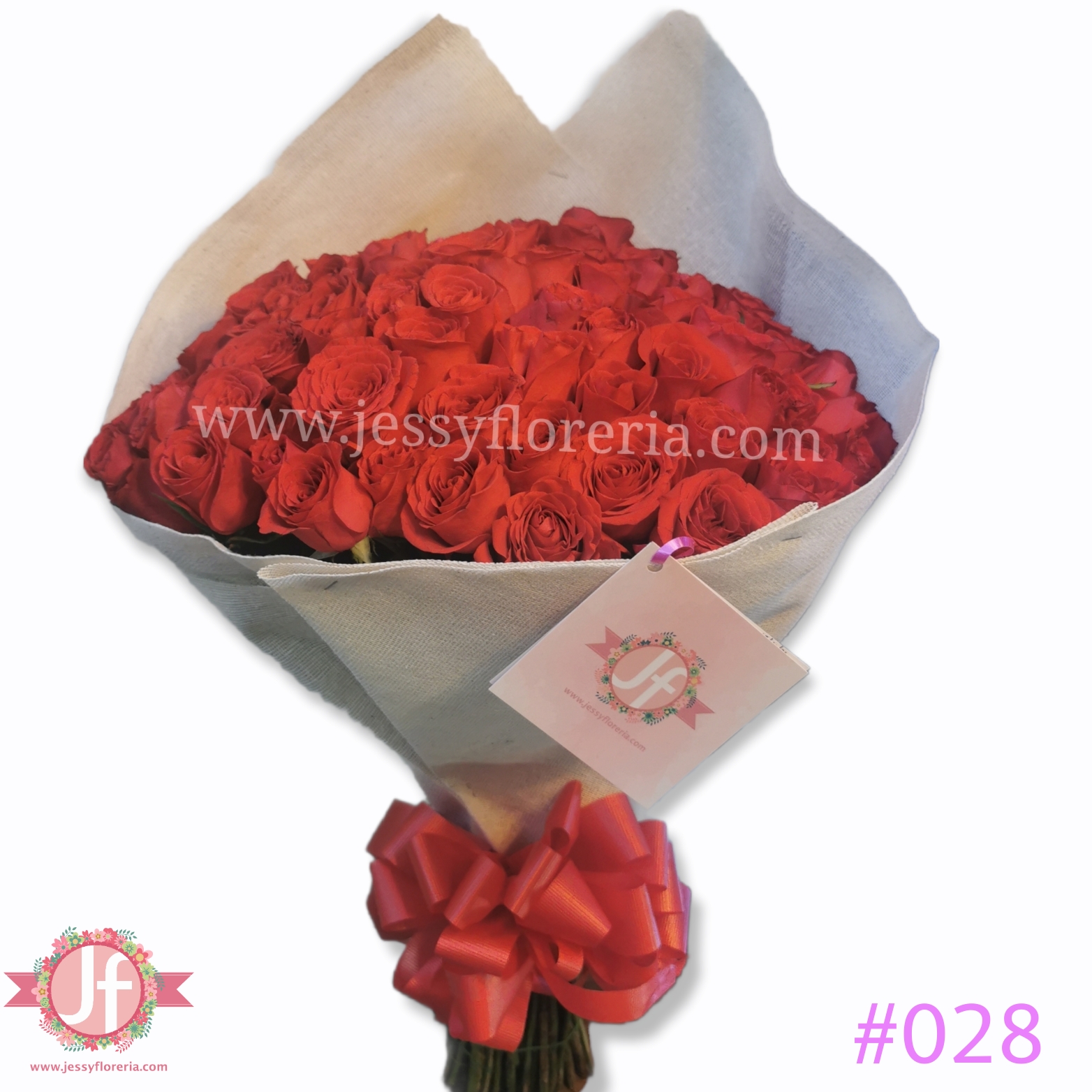 Ramo de 100 rosas rojas - Envío GRATIS mismo día 2-4 Hrs