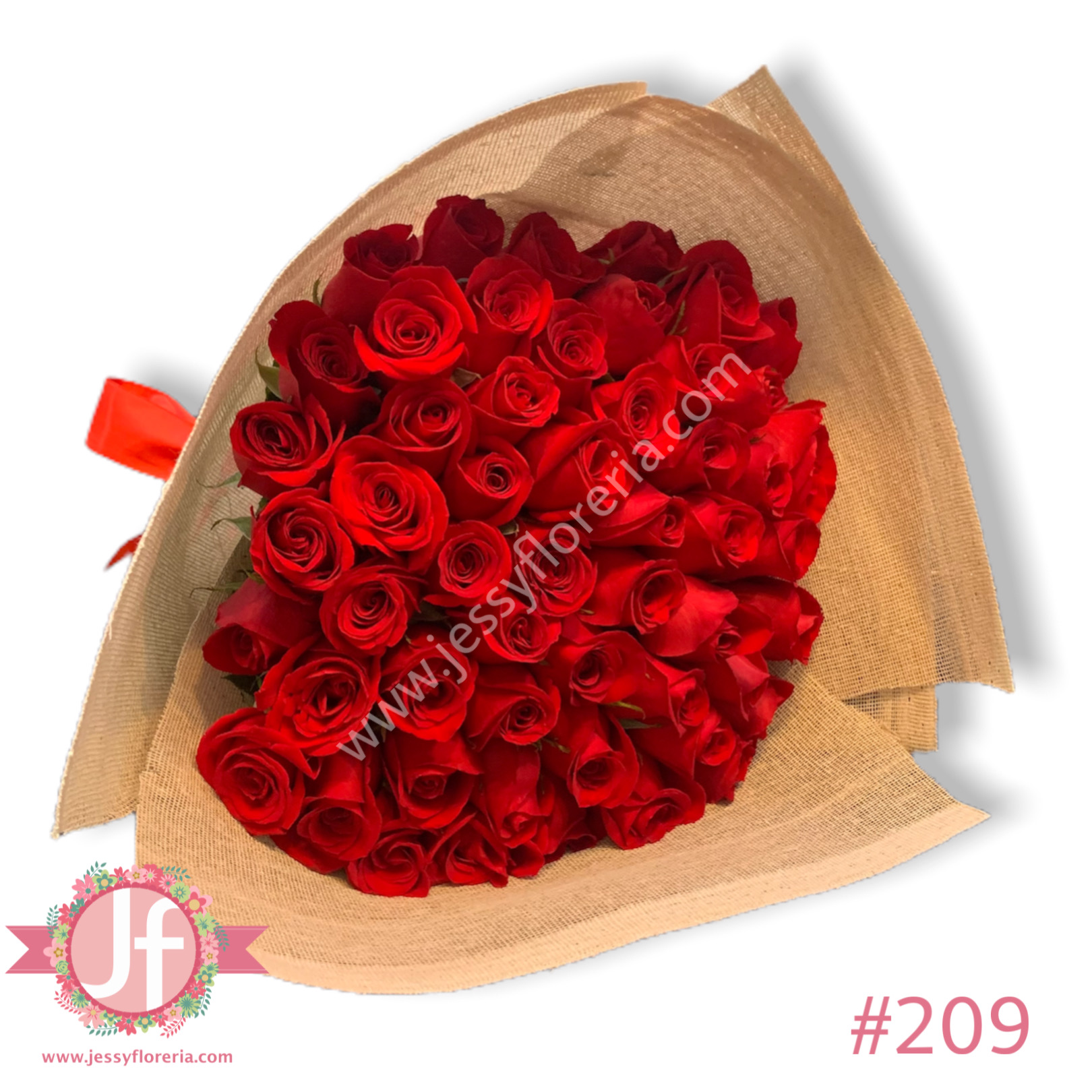 Ramos de 50 rosas