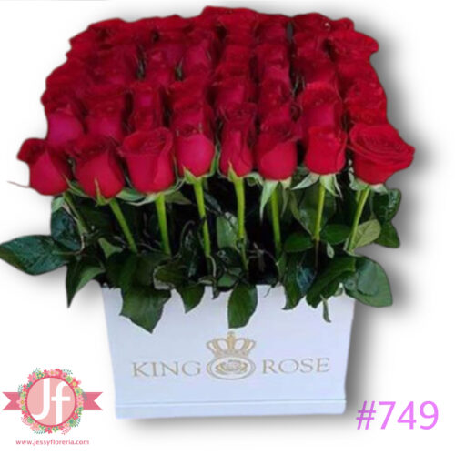 749-caja-blanca-king-49-rosas-rojas